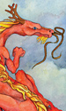 Red Chinese Dragon